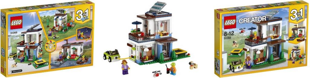 set LEGO Creator Casa Modular Moderna 31068