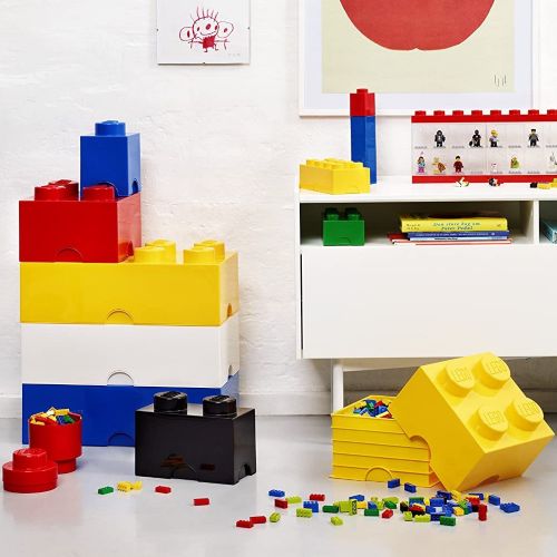 caja de almacenaje apilable 12 l Ladrillo de almacenamiento de 8 espigas de LEGO 