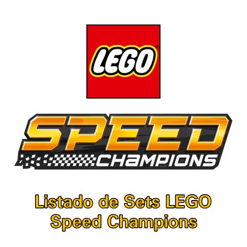 catalogo de sets lego speed champions