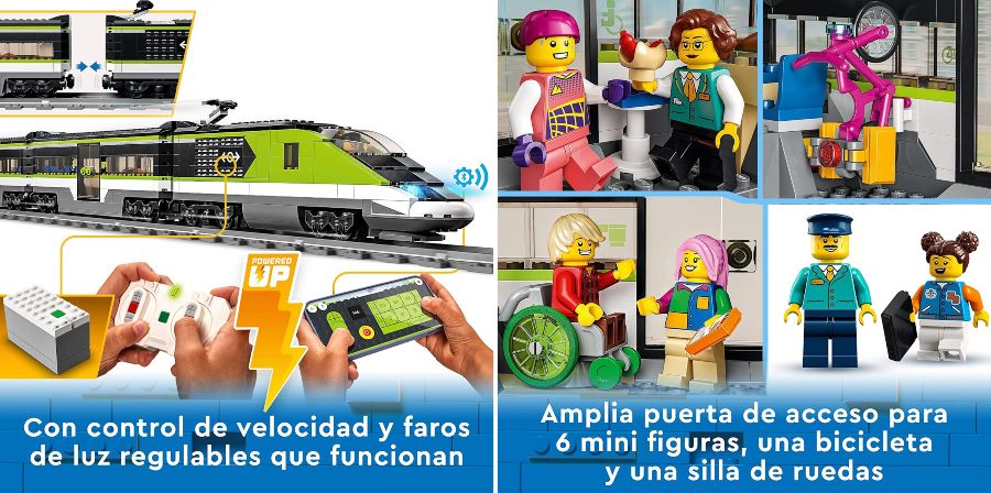 LEGO City Tren de Pasajeros de Alta Velocidad 60337