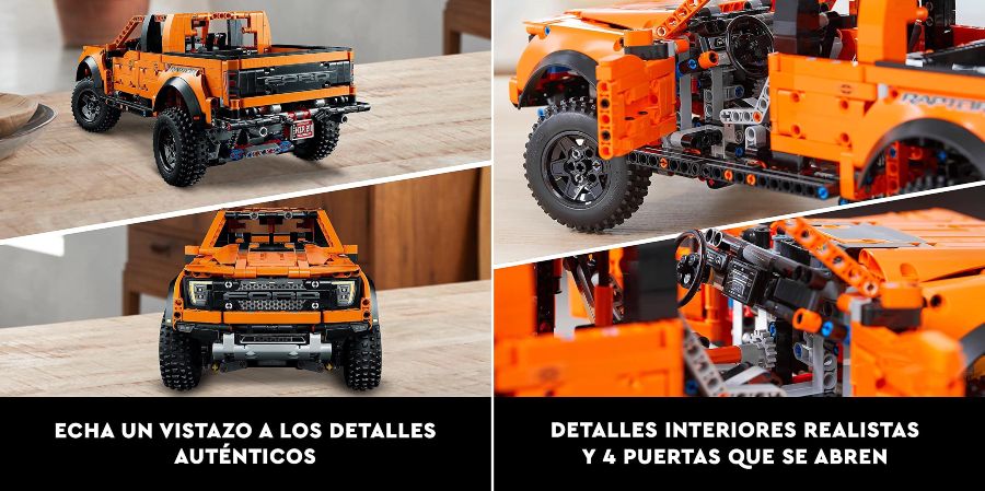 camioneta pick-up LEGO Ford Raptor F-150 42126