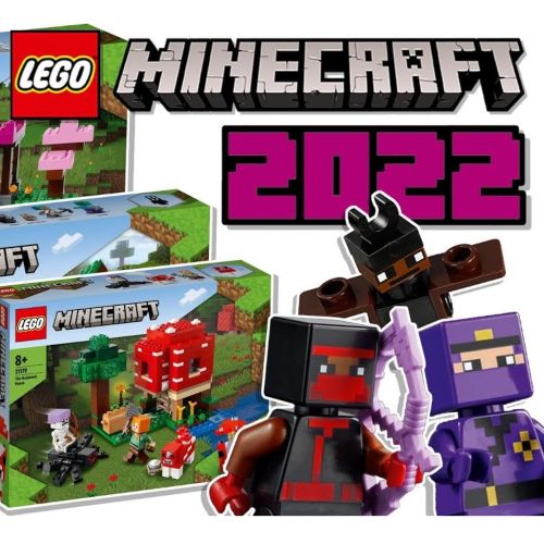 nuevos sets lego minecraft 2022