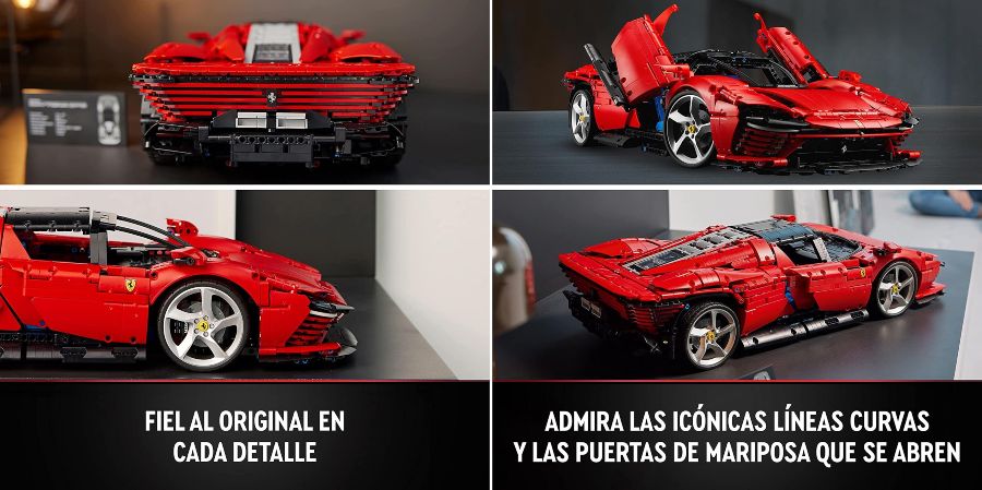 características del set LEGO Technic Ferrari Daytona SP3 42143