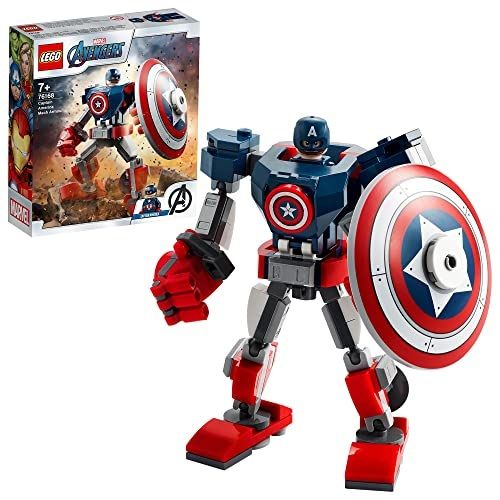 3. LEGO Marvel - Armadura Robótica del Capitán América